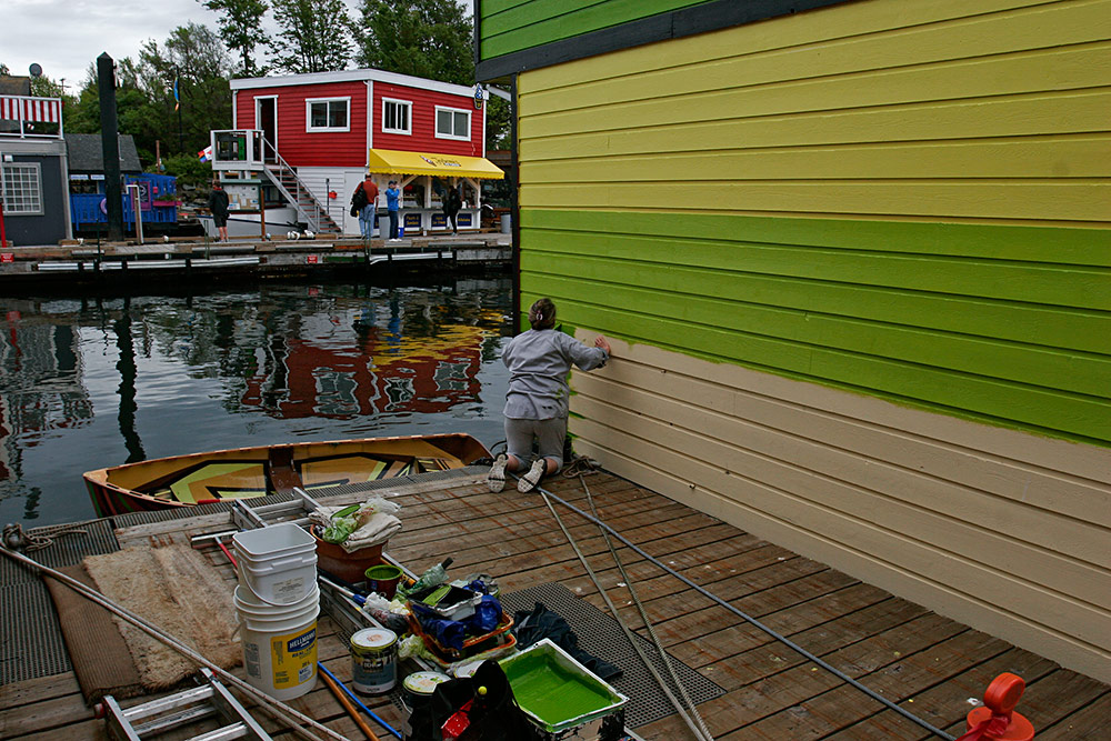 that all the houseboaters...