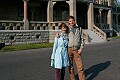 Sarah and Dad,<br />Craigarroch Castle, Victoria B.C...