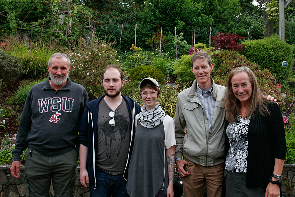 Bruce, Jean-Paul, Sarah, Ian and Ida...