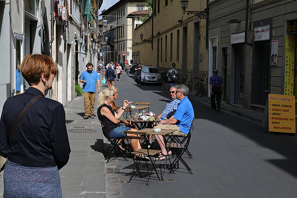 Early morning, Florence...